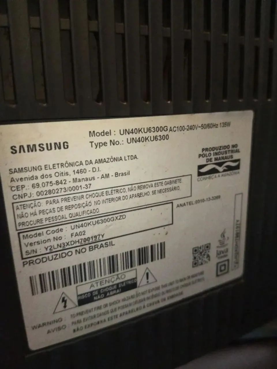 Smart TV de 40 polegadas com tela curva - Foto 3