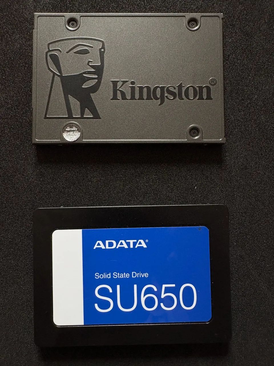 2 SSDs 240GB Kingston + ADATA SATA - Funcionando Perfeitamente