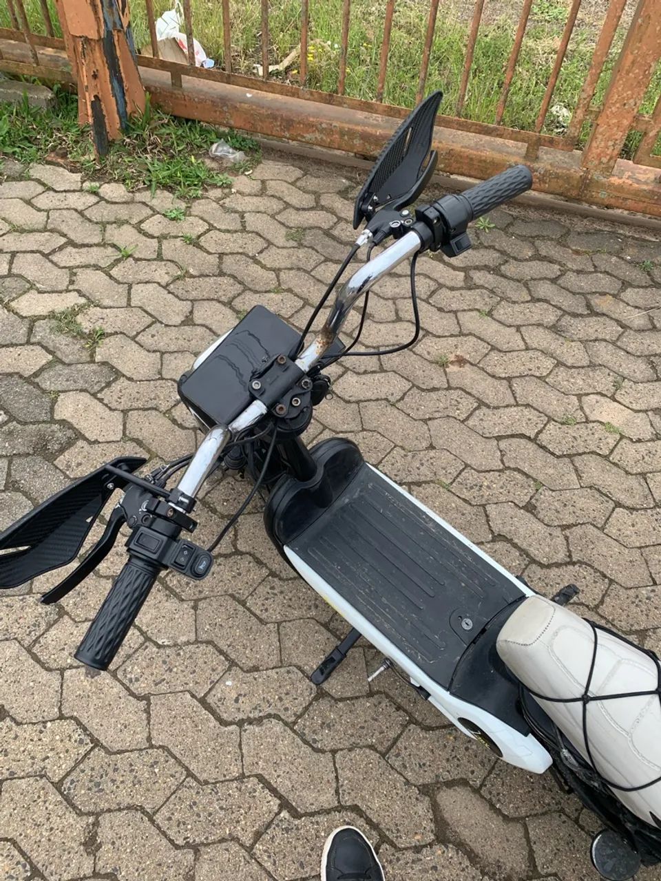 Vendo scooter elétrica 1.000w funcionando perfeitamente - Foto 5