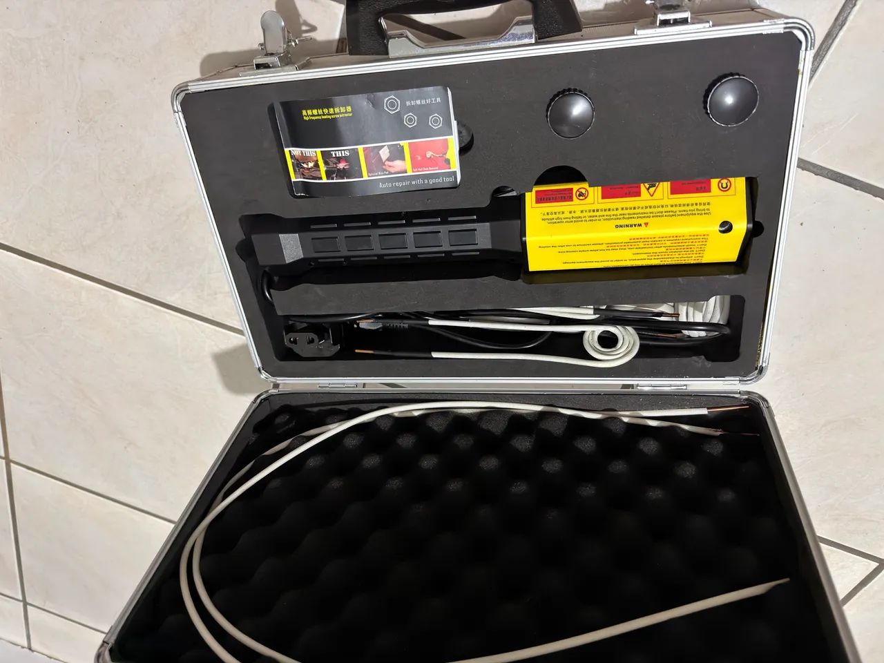 Aquecedor de indução eletromagnética portátil, - Foto 4