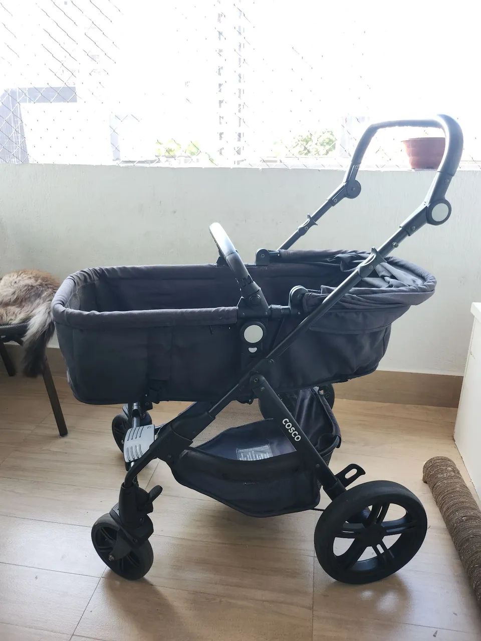 Carrinho de bebê com Moisés  - Foto 3
