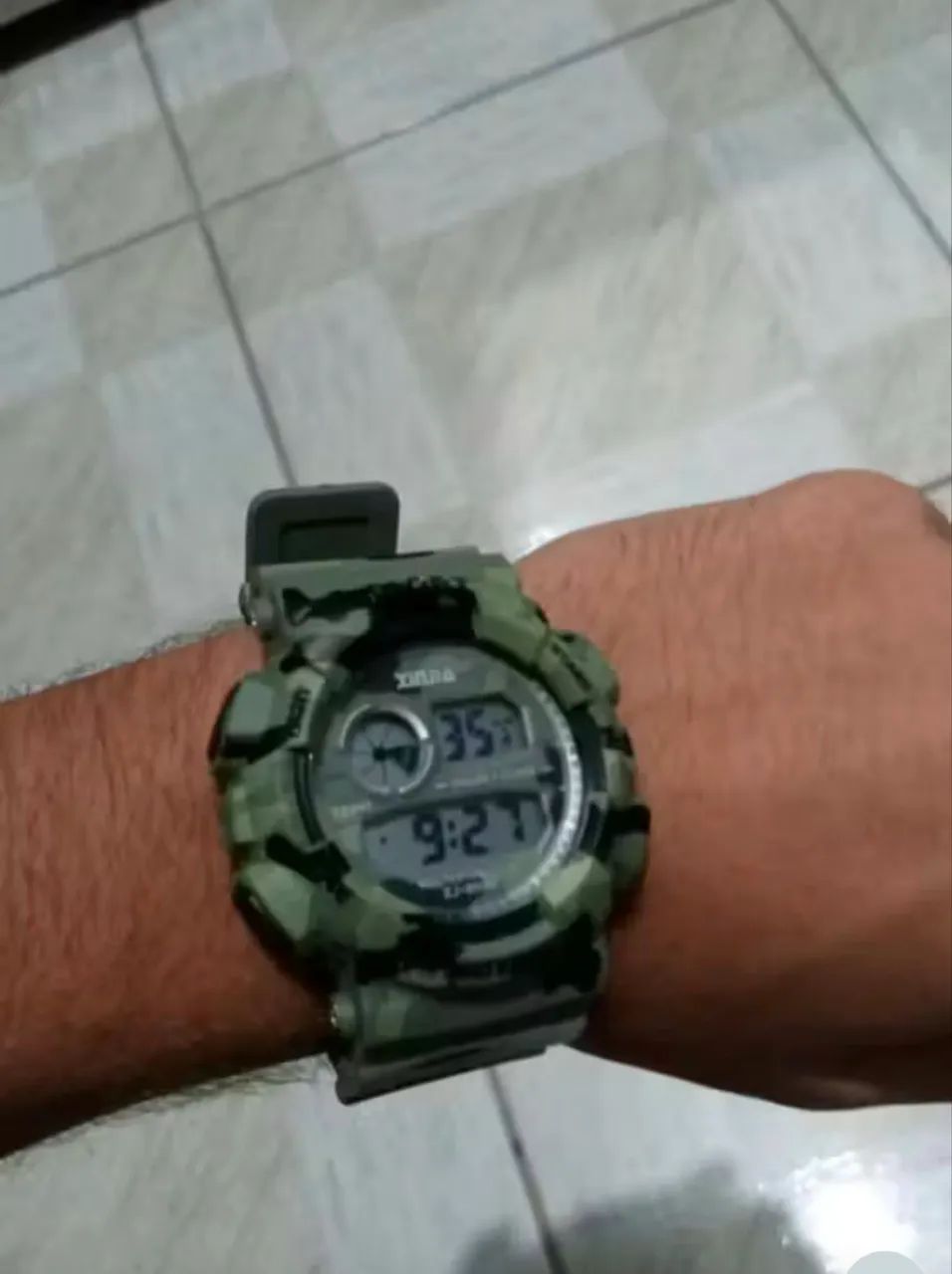 Relógio Xinjia Verde Militar - Estilo tático, resistente e funcional! - Foto 4