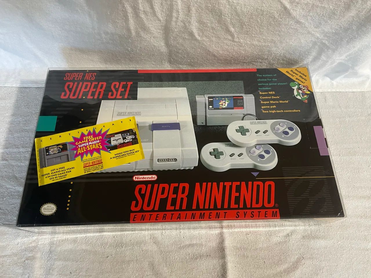Console Super Nintendo Novo na Caixa - Foto 2