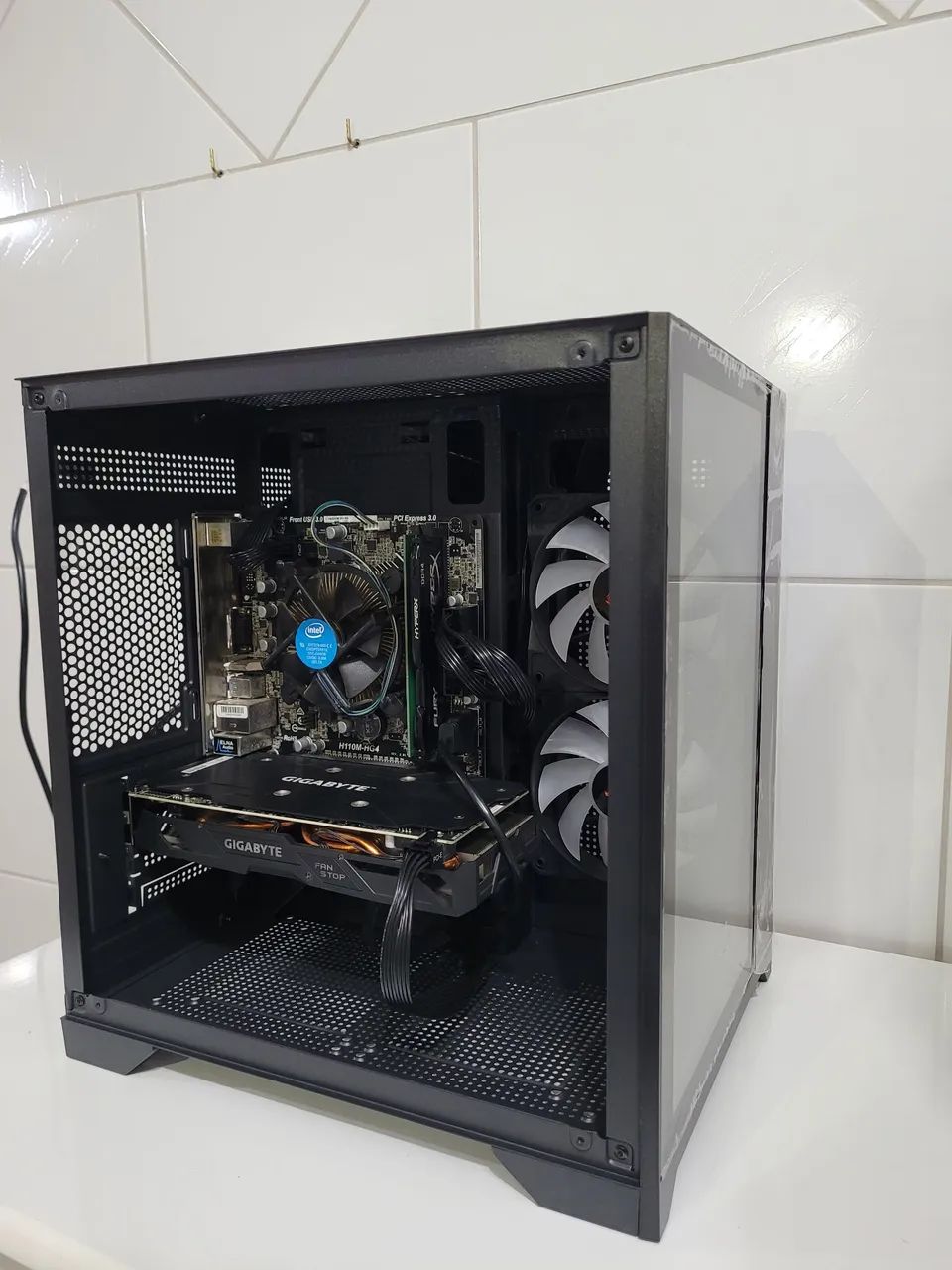 PC Gamer i5-7400 + RX 570 4GB + SSD - Completo e Funcionando - Foto 3