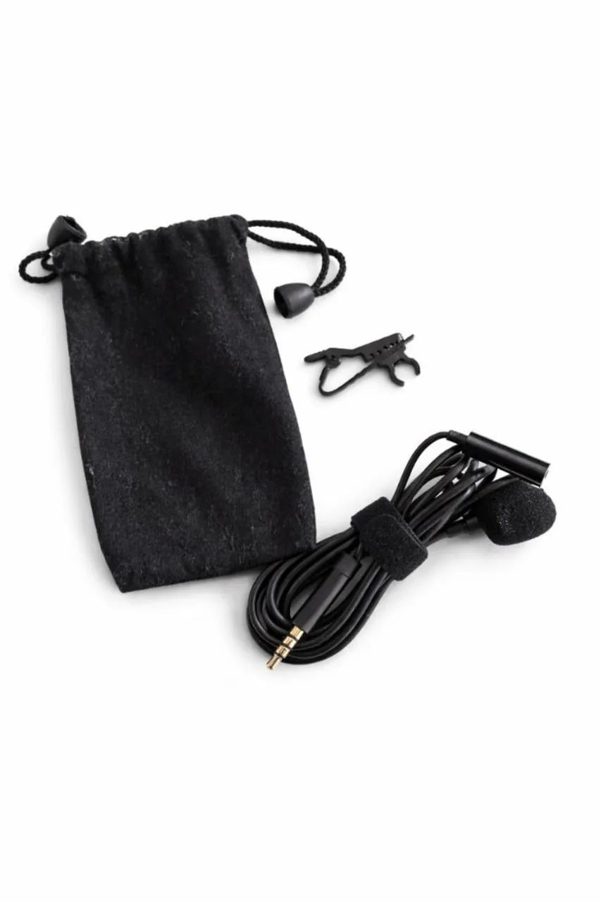 Microfone de Lapela com fio