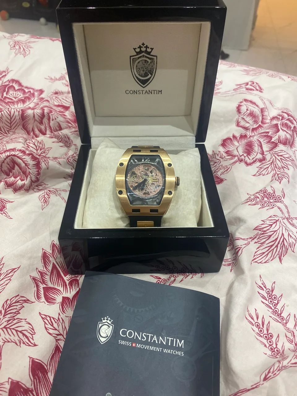 Relógio Constantin Skeleton Automático (edição limitada) - Foto 3