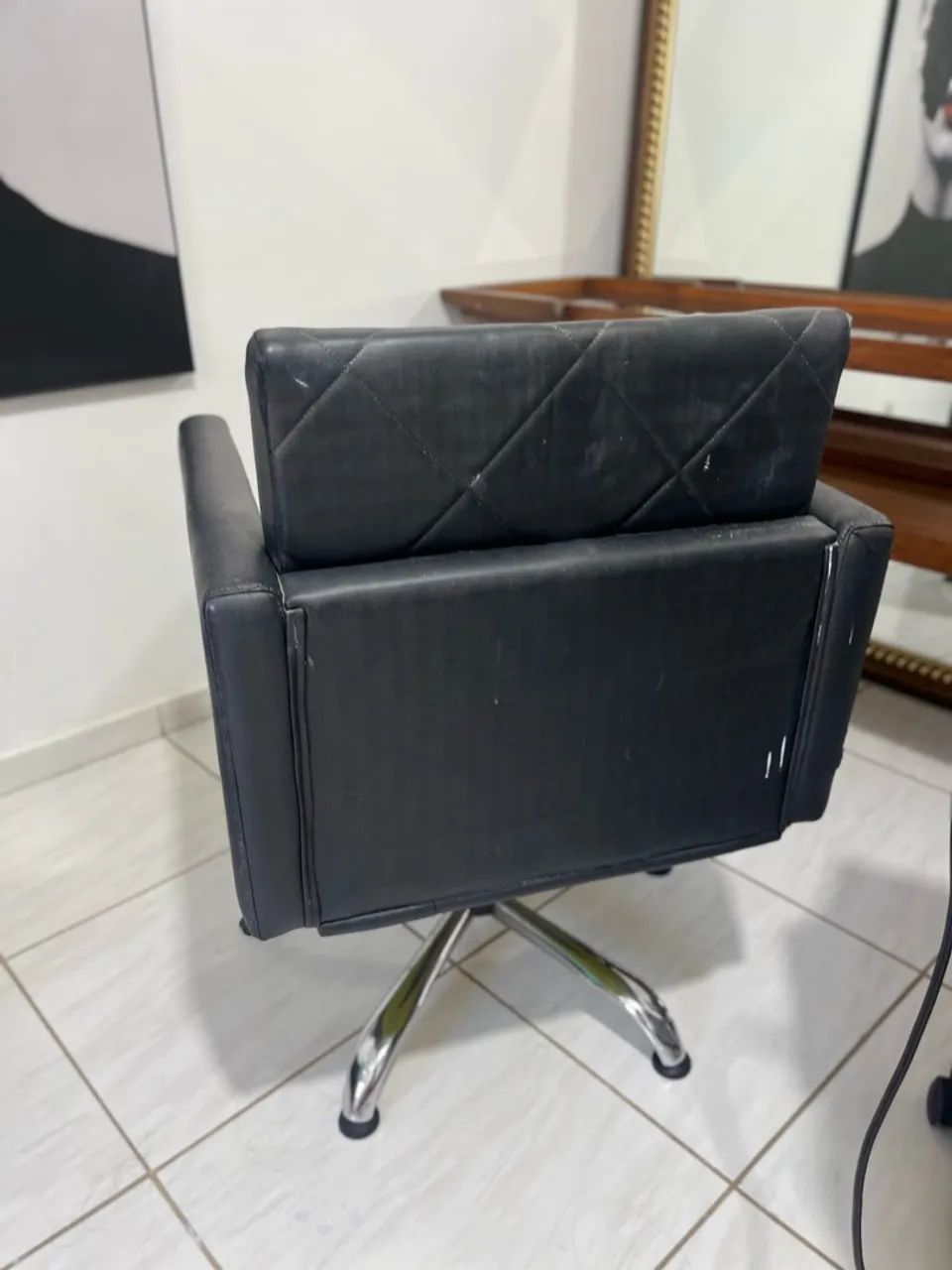 Cadeira de cabelereiro - Foto 3
