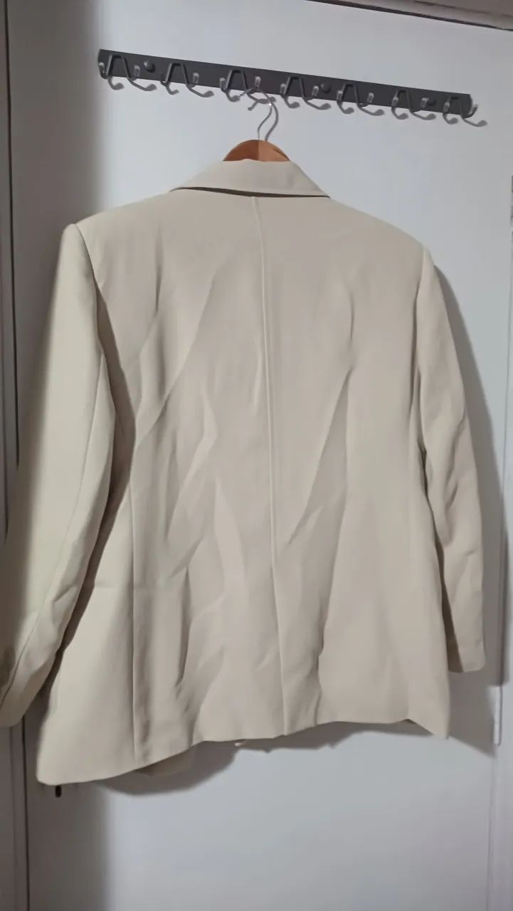 Blazer feminino bege - Foto 2
