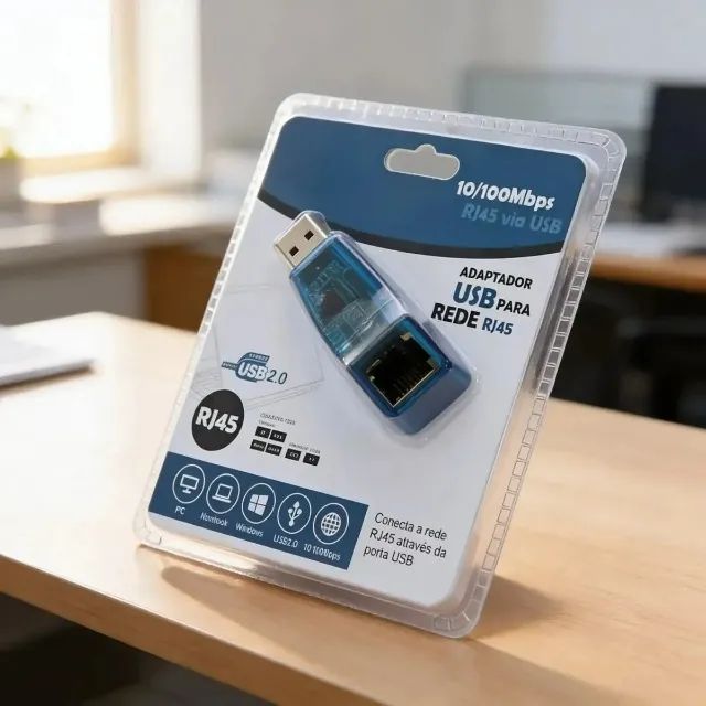 Adaptador de rede USB RJ45 - Foto 2