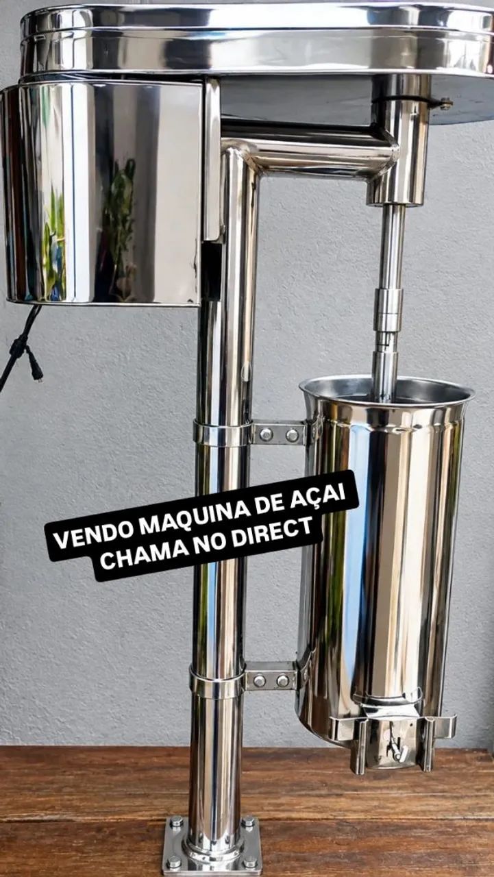 Máquina de bater açai 