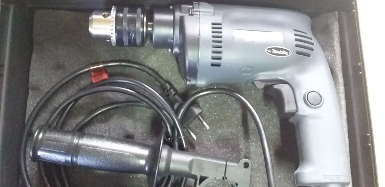 Furadeira makita original ssp 430w nova na maleta 