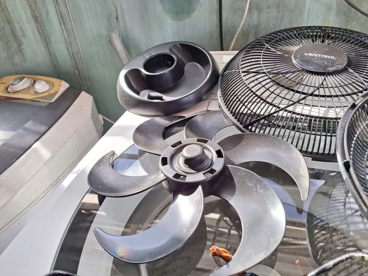 Ventilador de Mesa Ventisol 30cm Peças - Foto 4