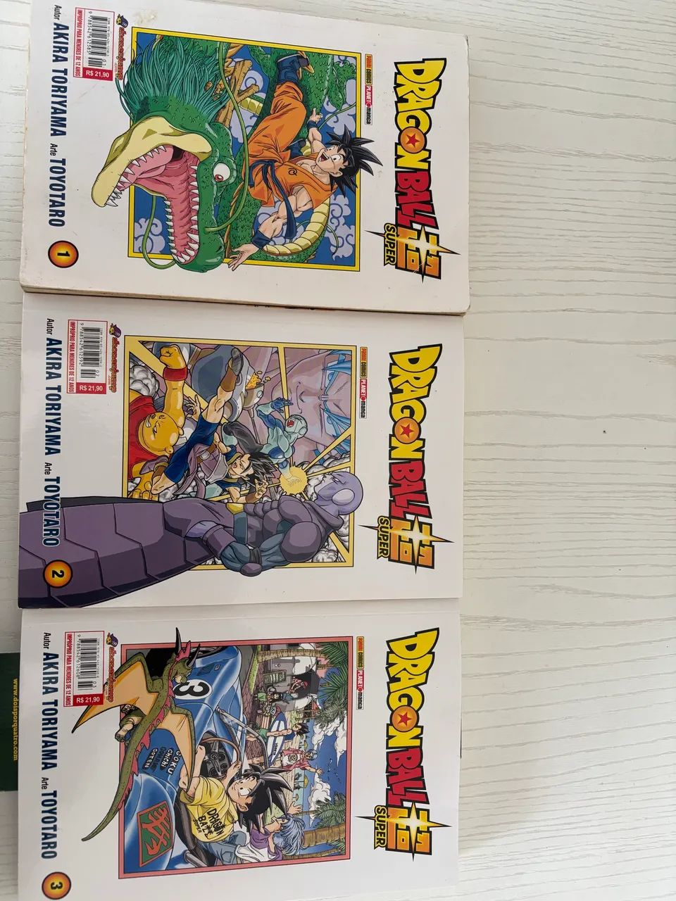 Manga DRAGON BALL 1, 2 e 3  - Foto 2