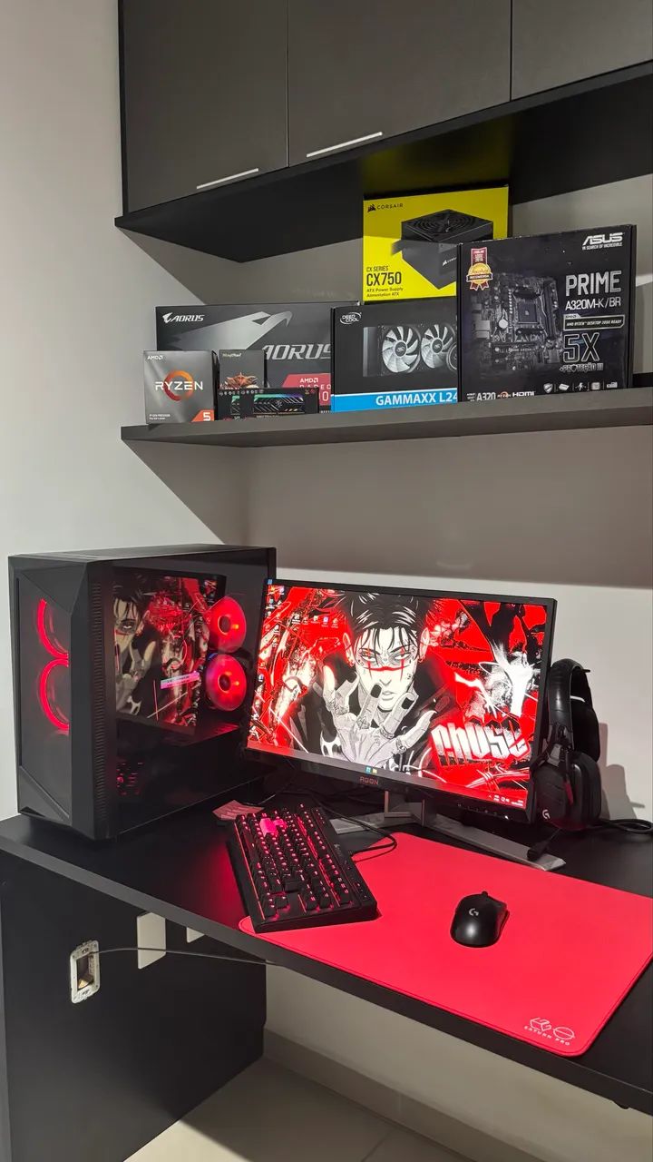 PC Gamer 5700XT AORUS Ryzen 5