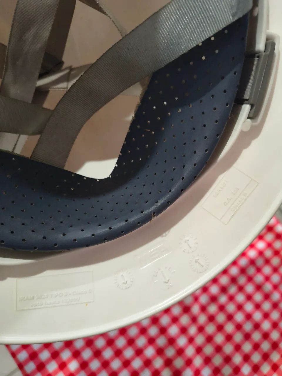 Capacete MSA Branco  - Foto 3