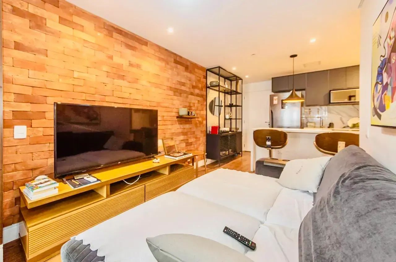 Imóvel para aluguel possui 65 metros quadrados com 2 quartos em Brooklin Paulista - São Pa - Foto 2