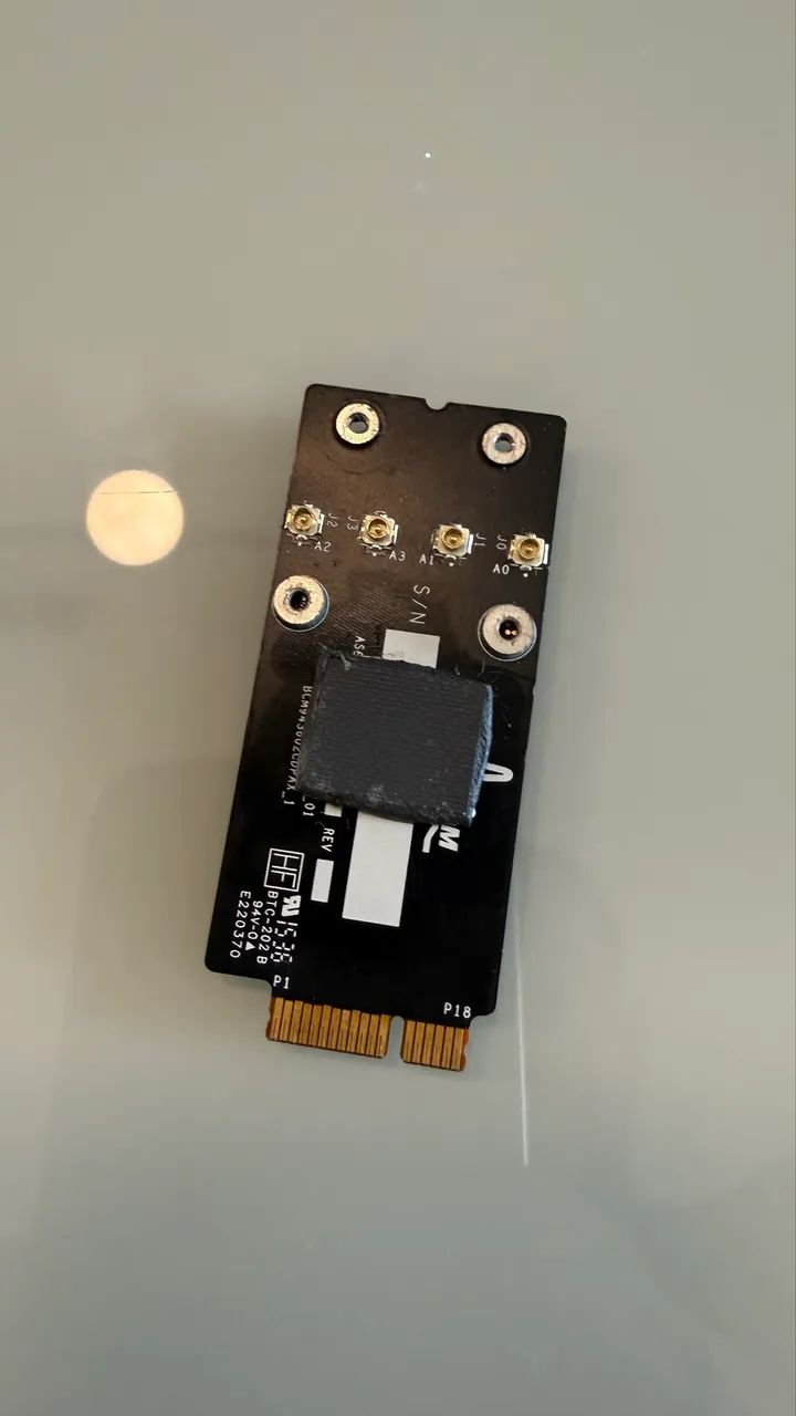 Placa Wi-Fi / Bluetooth iMac 2015 a 2019 - Foto 2