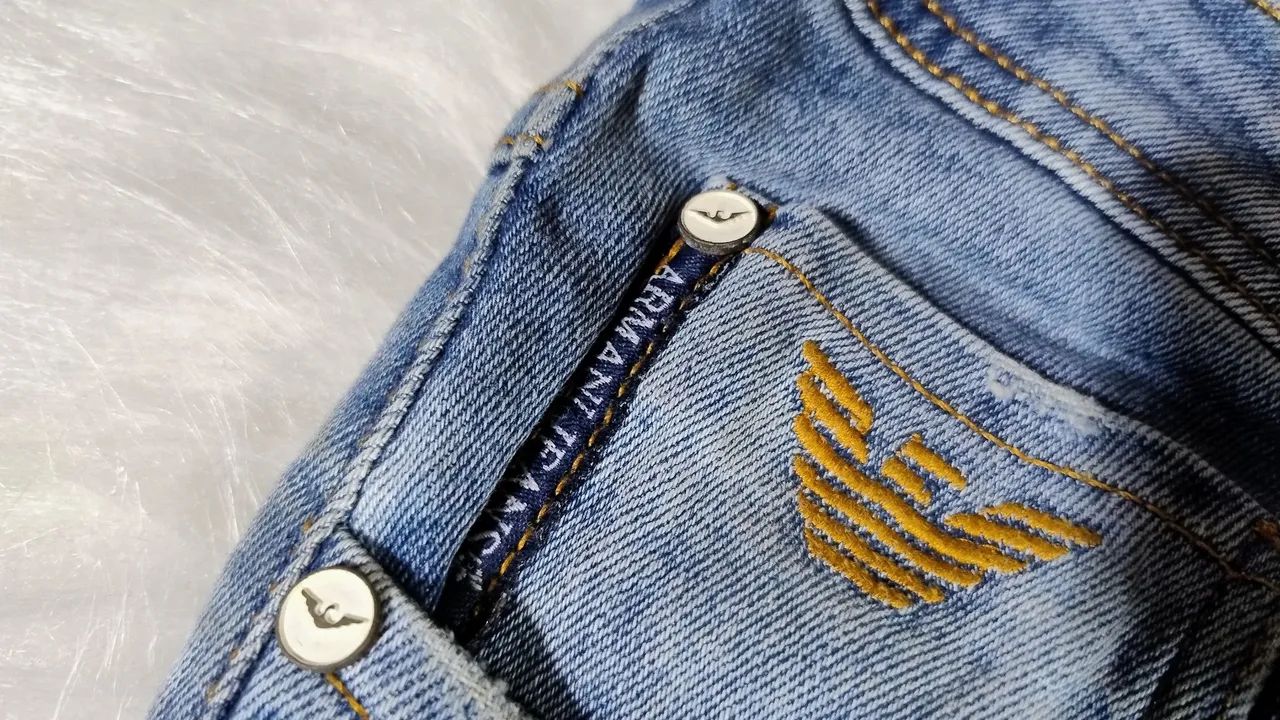 Bermuda Armani usado 3x bem conservado  - Foto 4