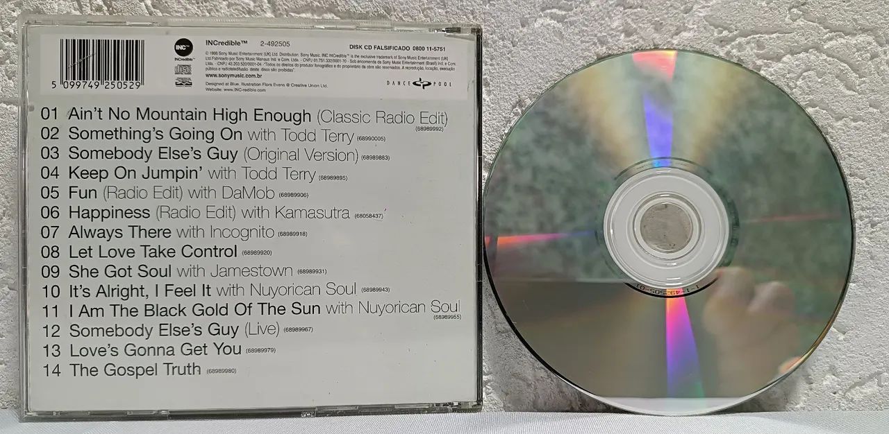 Jocelyn Brown The hits cd - Foto 2