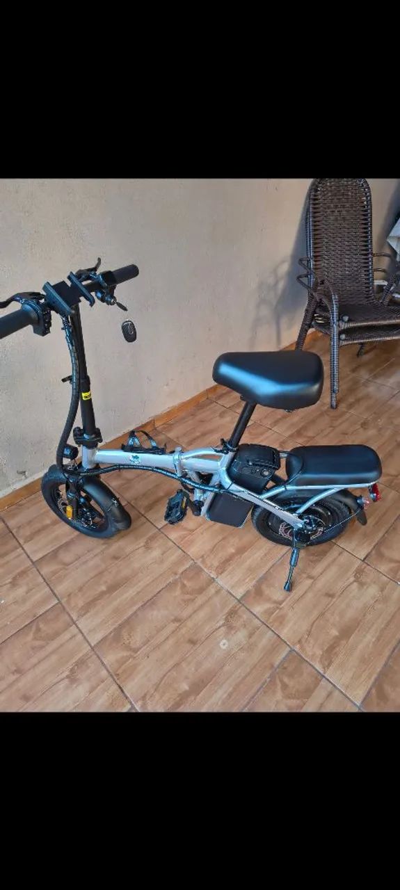 Bicicleta elétrica dobrável. - Foto 4