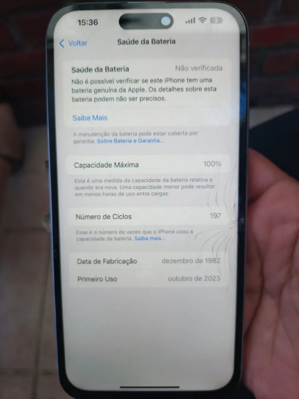 iPhone 15 plus 512 gigas bateria 100%