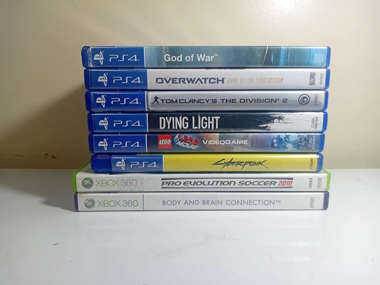 Jogos ps4 e xbox 360