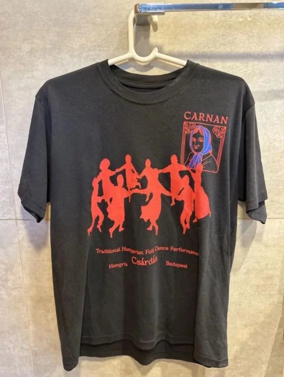 camiseta carnan preta g