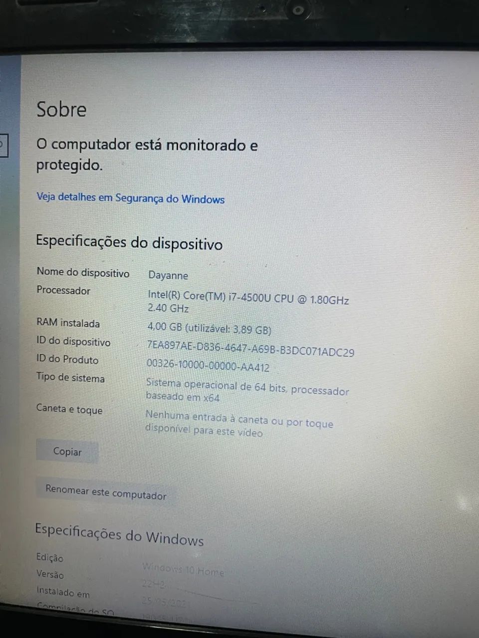 Notebook Lenovo Core i7 - Foto 5