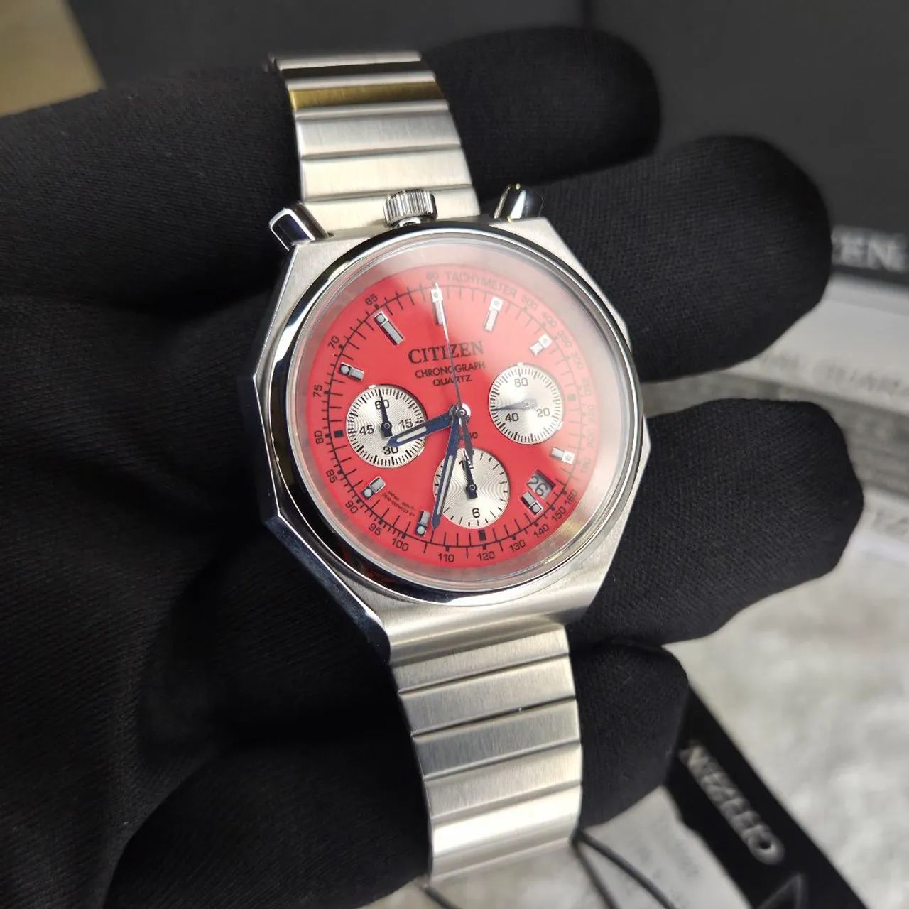 Citizen Tsuno Chrono Bullhead 38mm - NOVO - Foto 4