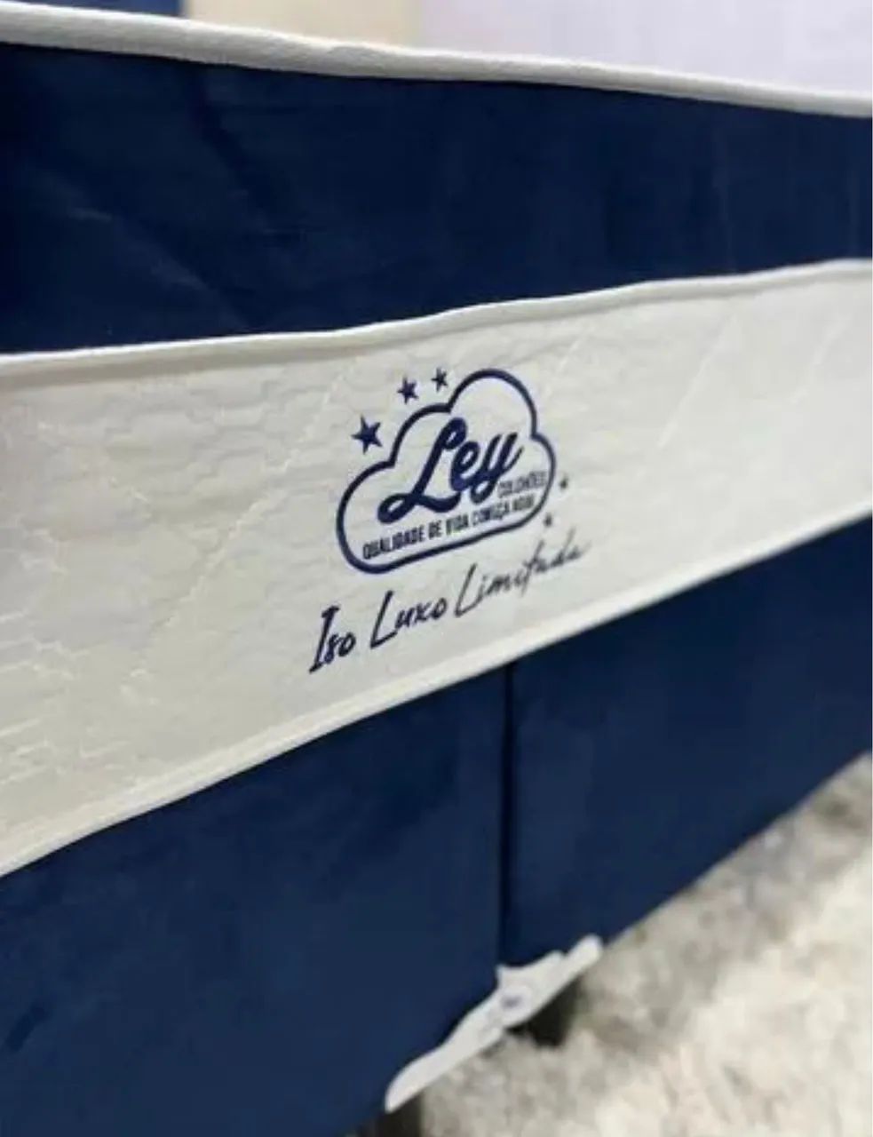 Cama box Queen molas ensacadas nova disponível  - Foto 5