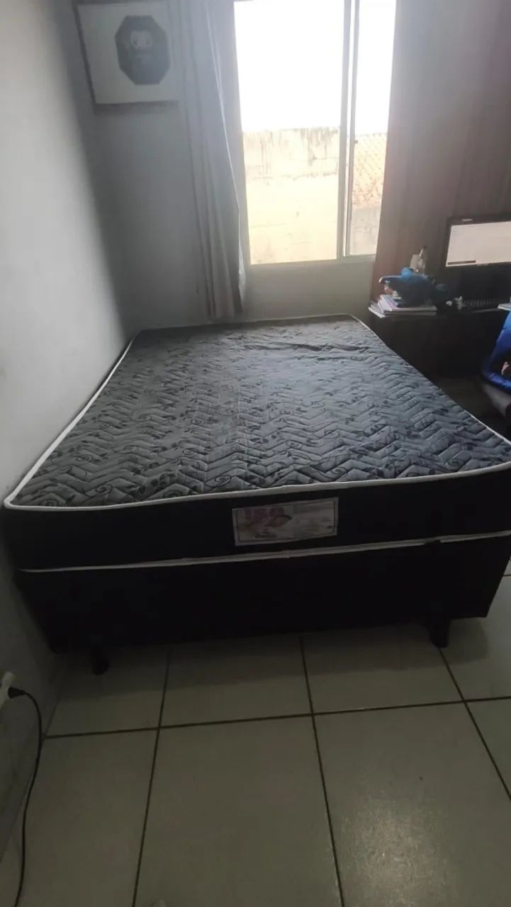 Cama box casal