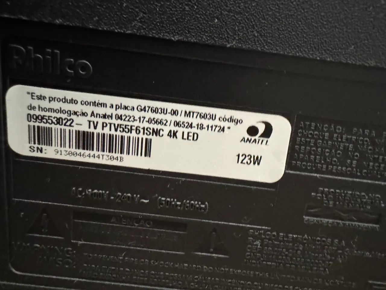 TV SMART 4K PHILCO 55 POLEGADAS - Foto 2