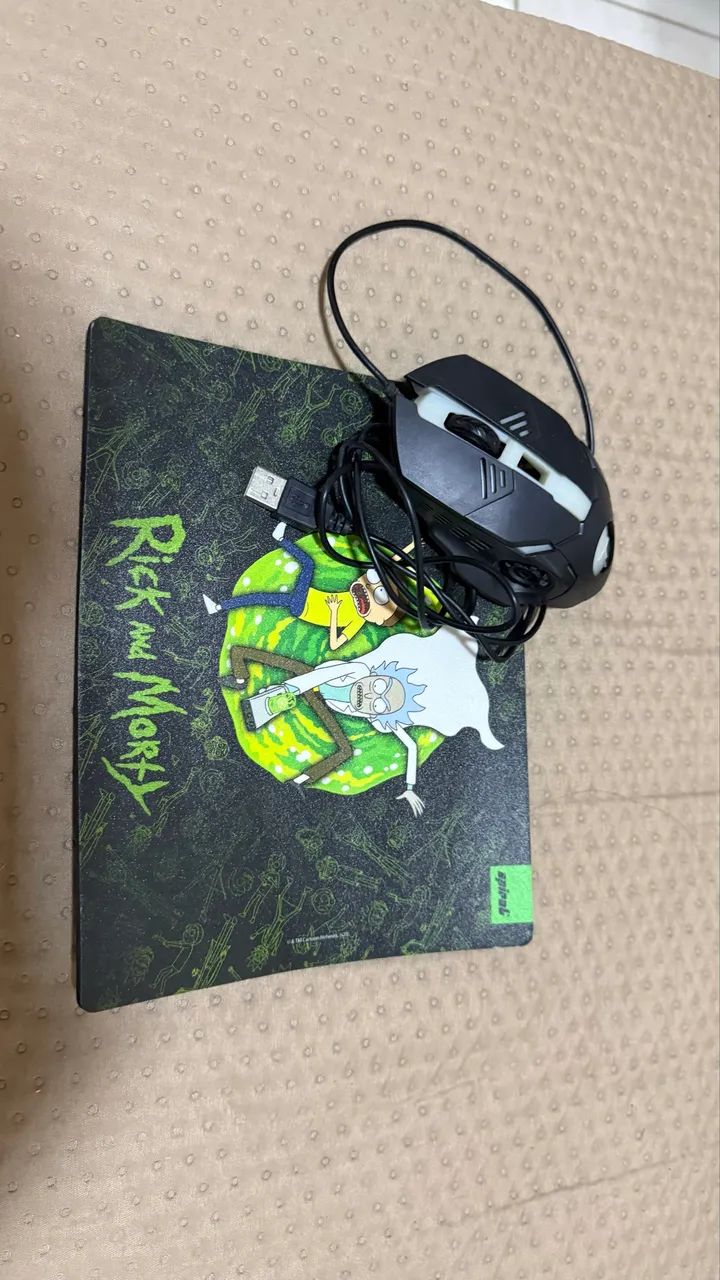 teclado e mouse com rgb - Foto 3