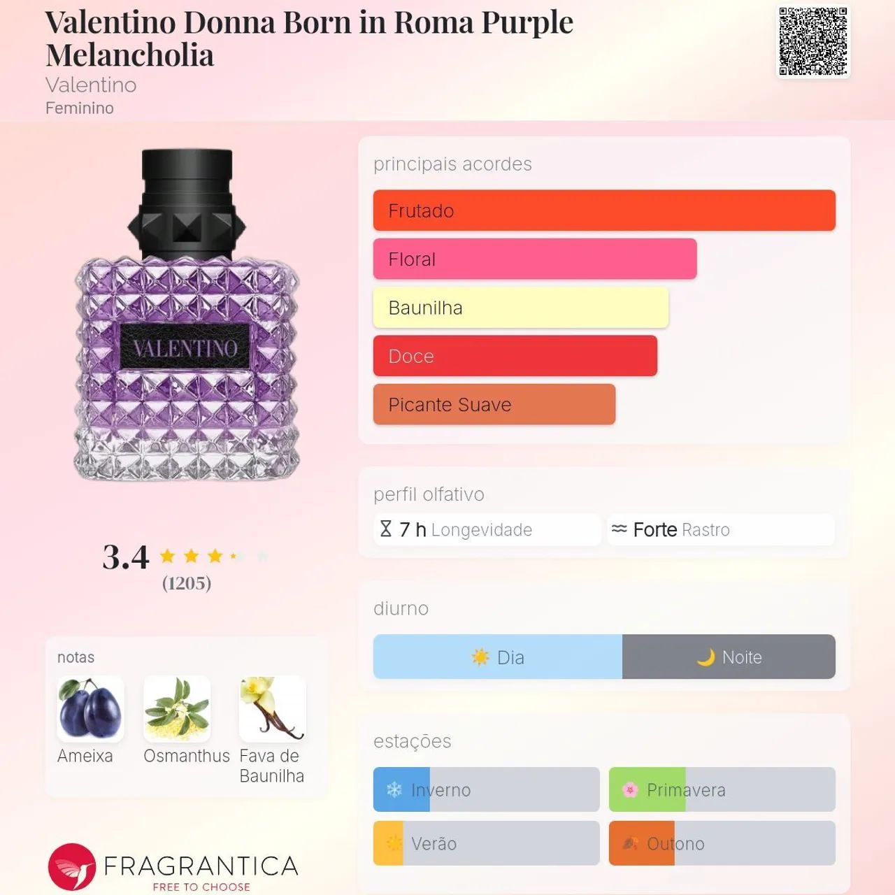 Perfume Valentino Donna Born in Roma Purple Melancholia 100 ml - Foto 3