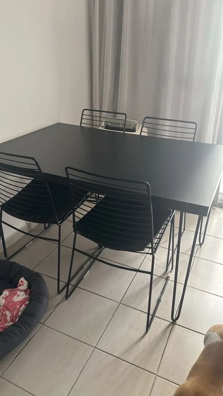 Mesa 1,40 + 4 cadeiras  - Foto 4