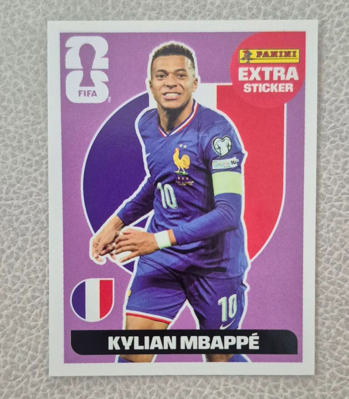 Figurinha Legend Mbappé 2026 Original