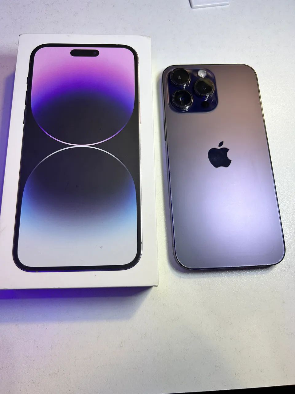 iPhone 14 Pro Max 128 gb ROXO impecável  - Foto 2