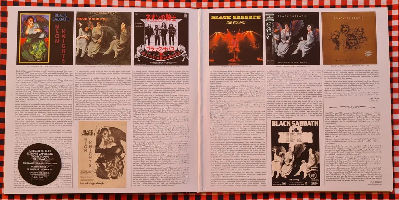 Lp Black Sabbath Heaven and Hell duplo, capa dupla 180g remasterizado - Foto 3