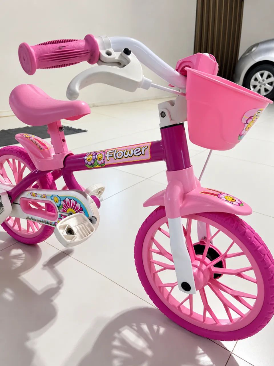 Bicicleta Rosa Infantil - Foto 2