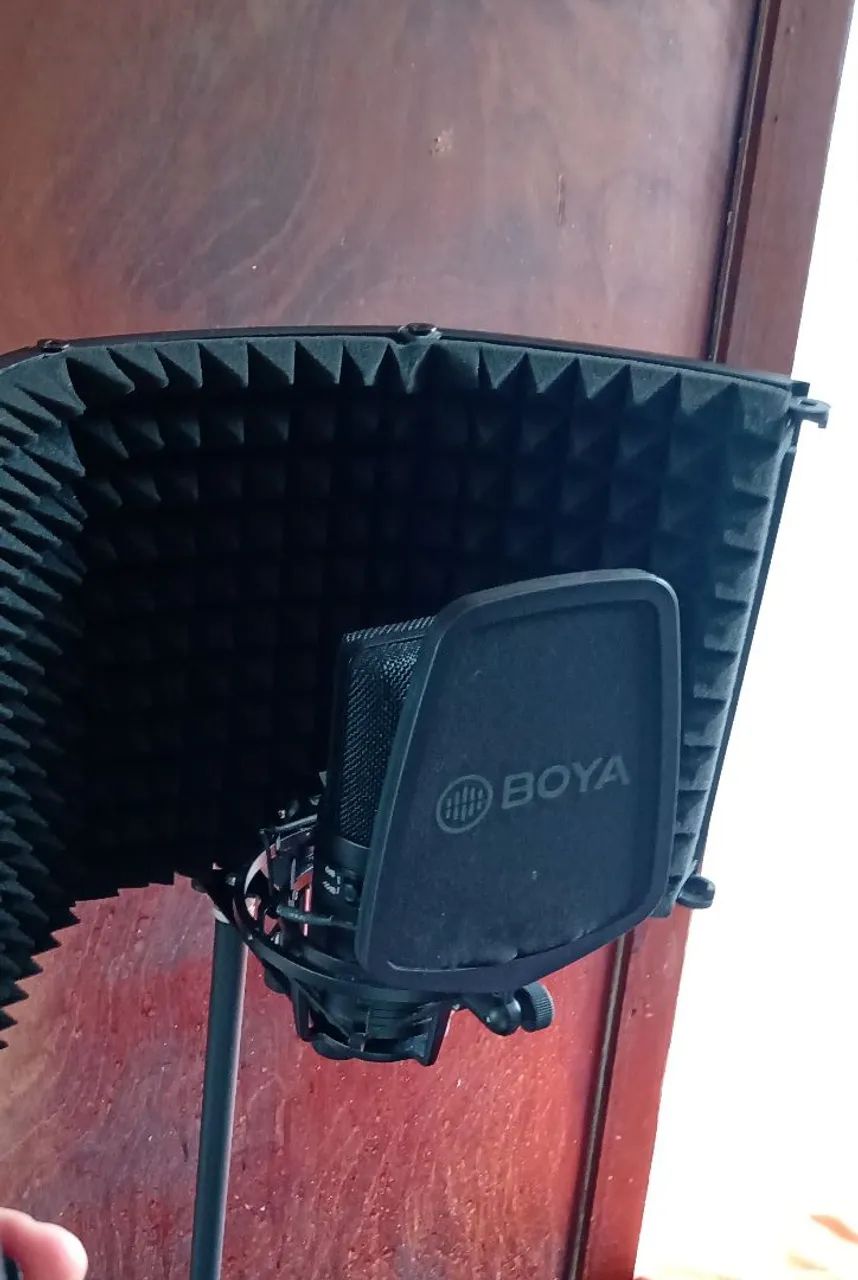 ARC-SK 1 / Boya BY M800 / Cabo XRL / Espuma acústica