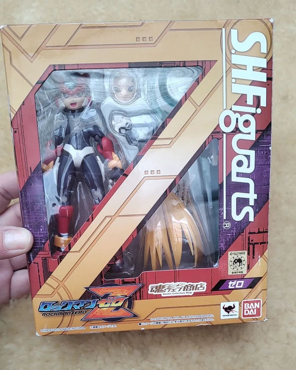 Sh Bandai Mega  Man Rockman Zero Raridade 