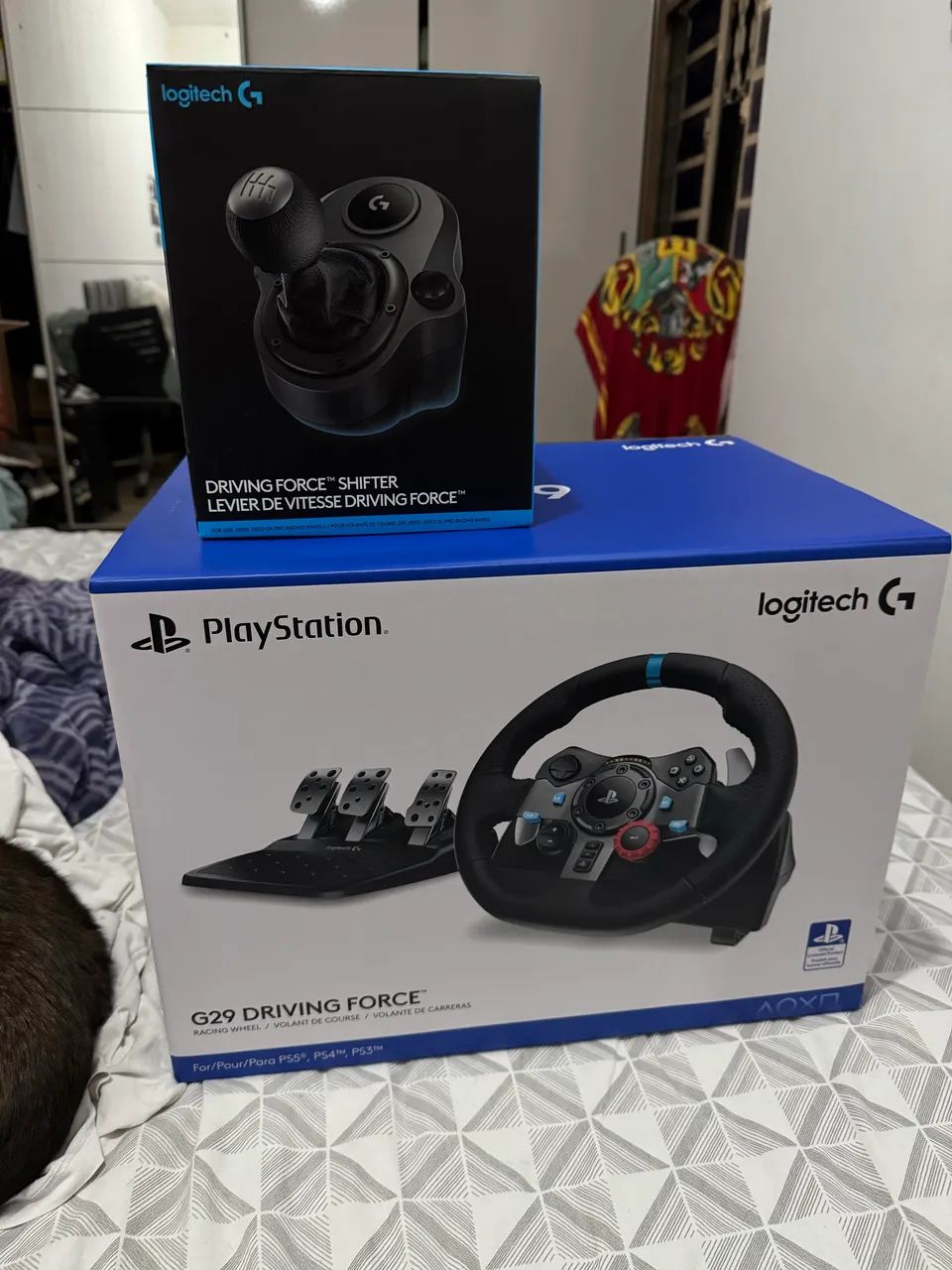 VOLANTE LOGITECH G29 + CÂMBIO SHIFTER