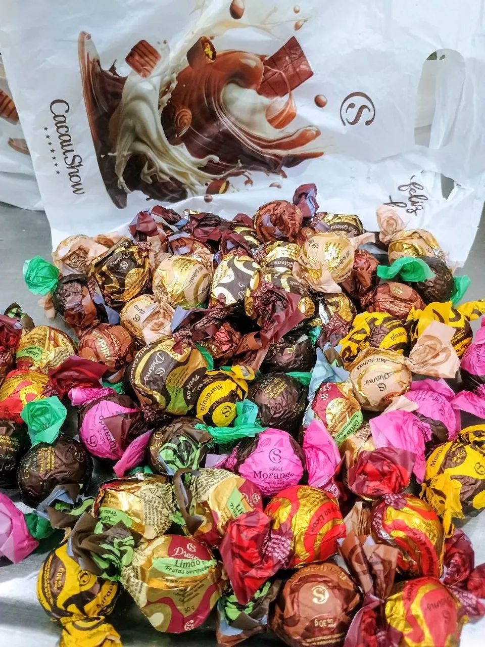 Trufas da Cacau Show 