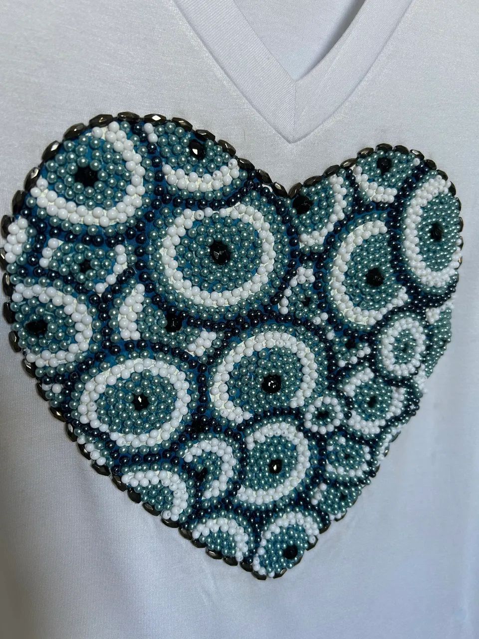 Camiseta bordada Cavallari - Foto 2