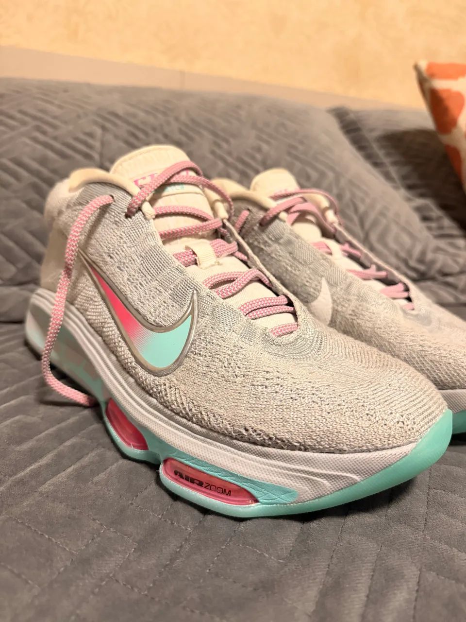 Nike GT Hustle 3 Wolf cinza 43 - Foto 2