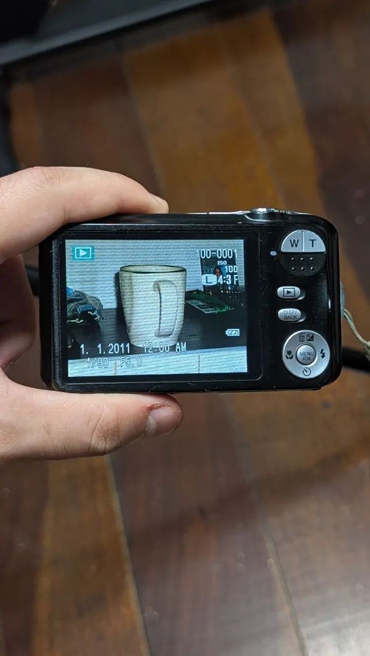 Câmera digital Fujifilm Finepix JV 14mp preta, 8gb completa  - Foto 2