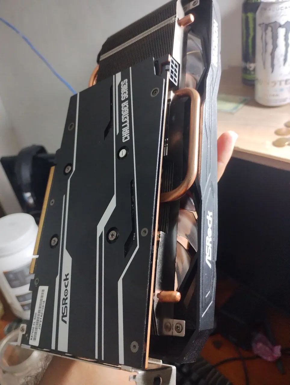 Placa de Vídeo AMD RX 7600 8GB ASROCK OC - Foto 2