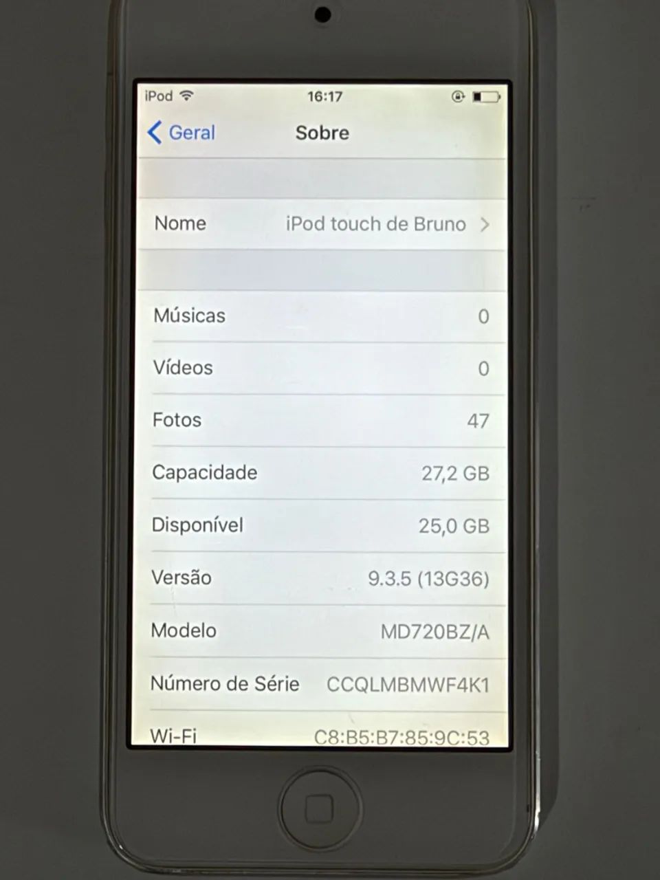 iPod 5° geração 32gb Cinza  - Foto 3