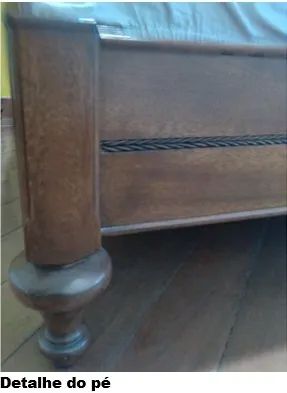 Cama de casal da Sierra Móveis - Foto 3