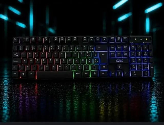 Kit Teclado e Mouse Gamer Aitek - Foto 3